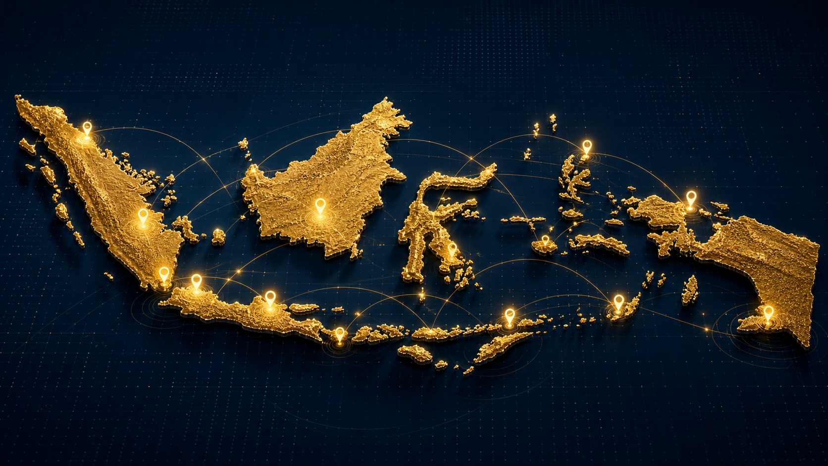 Indonesia service map